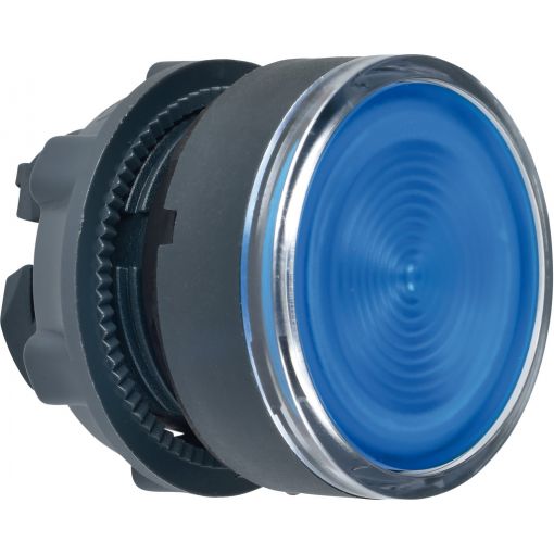 Leuchtdrucktaster ZB5, Kunststoff, 22 mm, rund, bündig, für Einlegeschild, für LED-Modul | Befehl-Meldegeräte