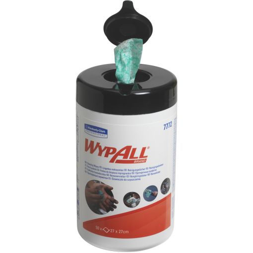 Feuchtes Reinigungstuch WypAll®, Spenderdose | Wischtücher, Putzpapier