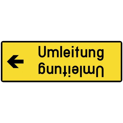 Hinweiszeichen § 53/16b „Umleitung“ | Baustellenverkehrszeichen, Straßenverkehrszeichen