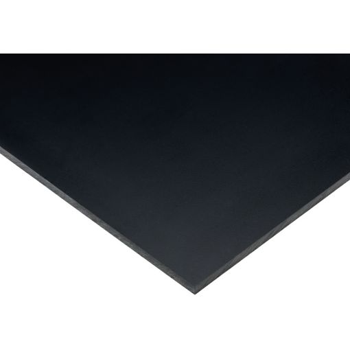 Kunststoffplatte, PVC hart, schwarz ähnlich RAL 9005 | Kunststoffplatten