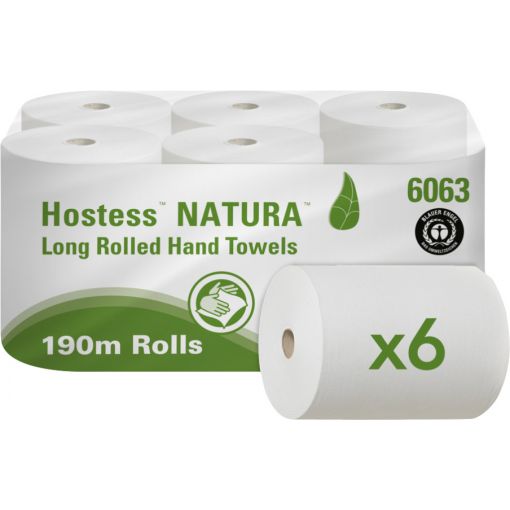 Rollenhandtuch Hostess™ NATURA™ | Papierhandtücher, Toilettenpapier, Spendersysteme