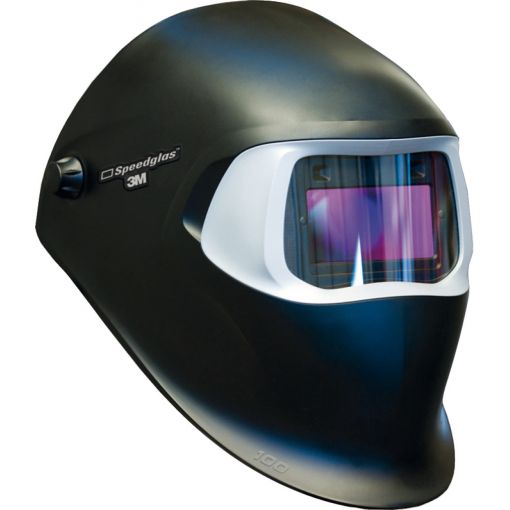 Schweißmaske Speedglas™ 100, Standard schwarz, mit Automatik-Schweißfilter 100V | Schweißhelme, Schweißmasken