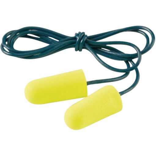 Gehörschutzstöpsel E-A-Rsoft™ Yellow Neons, mit Kordel | Gehörschutz