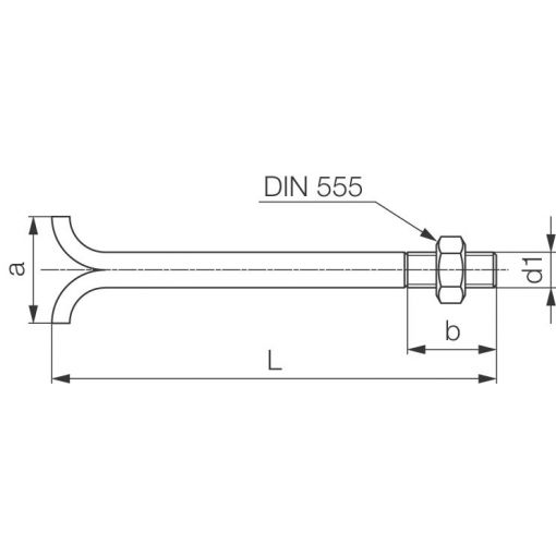 Steinschrauben DIN 529 C, Stahl, verzinkt | Schraubanker