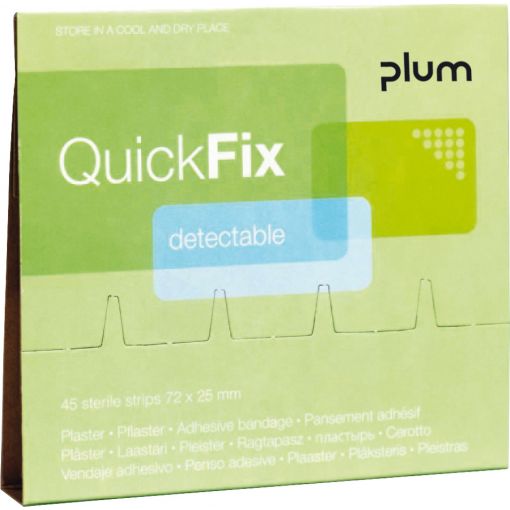 Nachfüllset QuickFix, detectable | Erste Hilfe