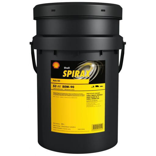 Achsöl Shell Spirax S3 AX 80W-90 | Achsöle, Schaltgetriebeöle