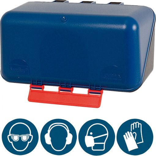 Sicherheitsbox mini mit individuellen Aufklebern | Brillenreinigung, Aufbewahrungsboxen