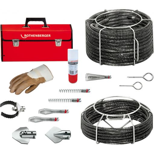 Spiralen-/Werkzeug-Set, 24-teilig | Handwerkzeuge Sanitär