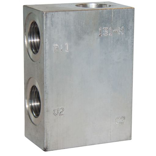 Ventilkörper aus Stahl für Ventilpatronen VBSP, VBST | Ventilkörper