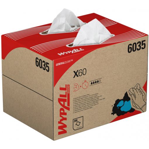 Wischtuch WypAll® X60 General Clean™, BRAG™ Box | Wischtücher, Putzpapier