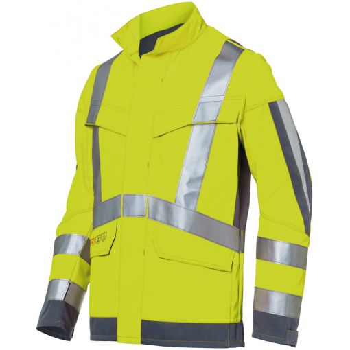 Warnschutz-Bundjacke PROTECTIQ HIGH VIS ARC2 1394, zweilagig | Multinorm Arbeitskleidung, Flammschutzkleidung