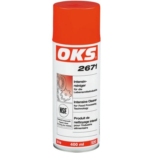 Intensivreiniger-Spray für die Lebensmittelindustrie OKS 2671 | Industriereiniger