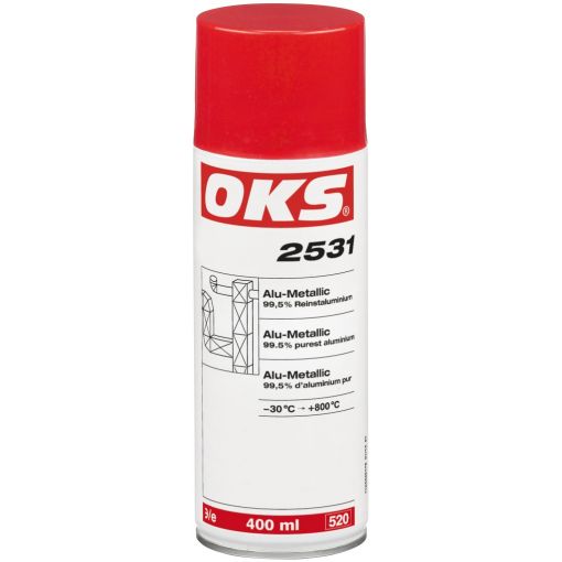Alu-Metallic-Spray OKS® 2531 | Korrosionsschutz