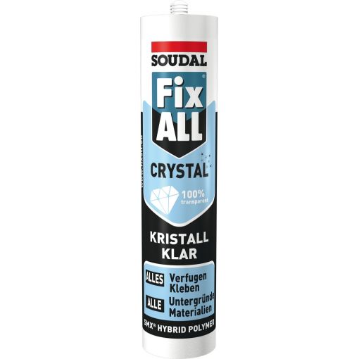 Kleb- und Dichtstoff Fix ALL® Crystal, 1K | Dichtstoffe, Klebstoffe