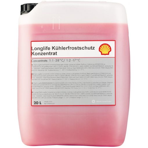 Shell Kühlerfrostschutz Longlife Konzentrat | Kühlerfrostschutz