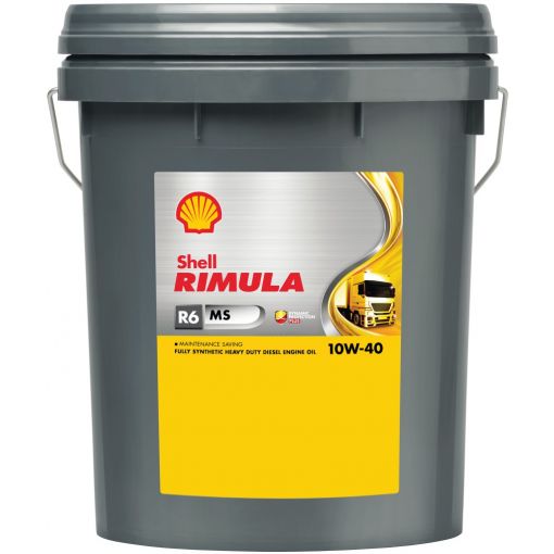 Nfz-Motoröl Shell Rimula R6 MS 10W-40 | Nutzfahrzeug-Motoröle