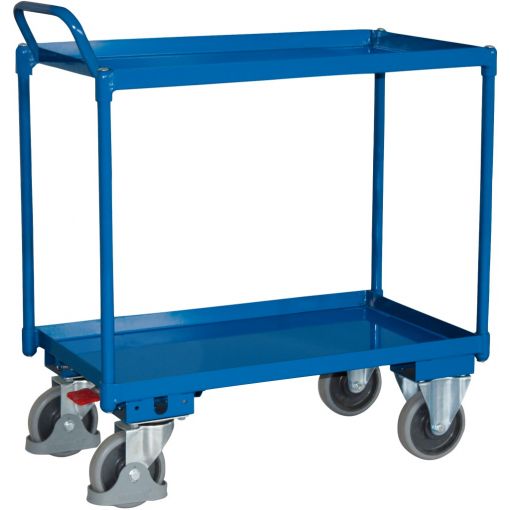 Tischwagen EasySTOP® mit 2 Wannen | Transportgeräte