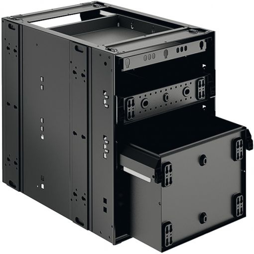 Stahlcontainer Quick-Kit-C Höheneinteilung 1-3-3-3-3 | Büromöbelausstattung