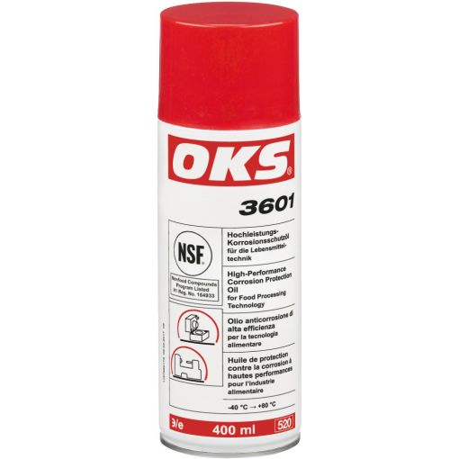 Hochleistungs-Korrosionsschutzöl für die Lebensmitteltechnik OKS® 3601, Spray | Korrosionsschutz