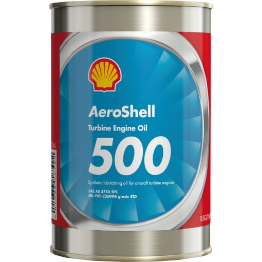 Flugzeug-Turbinenöl AeroShell Turbine Oil 500 | Schmierstoffe für die Luftfahrt
