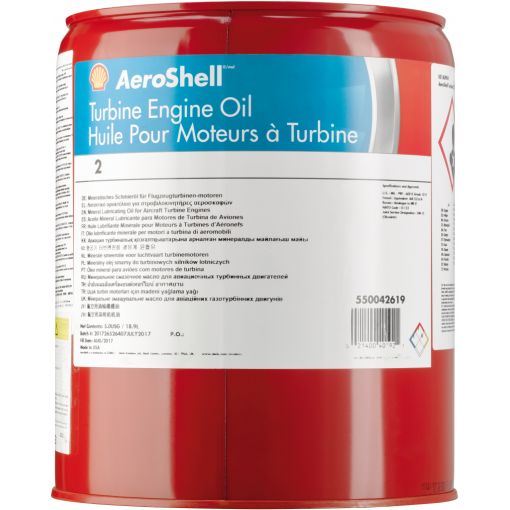 Flugzeug-Turbinenöl AeroShell Turbine Oil 2 | Schmierstoffe für die Luftfahrt