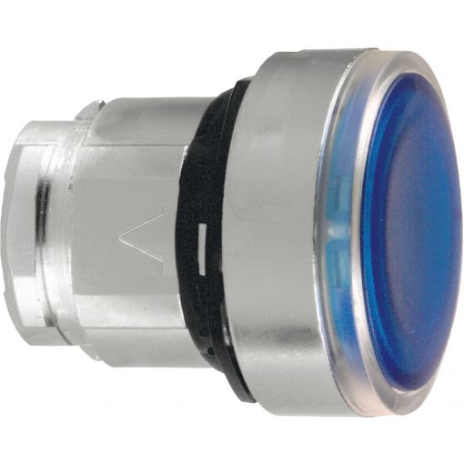 Leuchtdrucktaster ZB4, Metall, 22 mm, rund, bündig, mit Rastung, für LED-Modul | Befehl-Meldegeräte