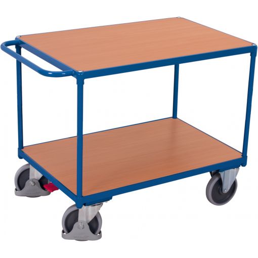 Tischwagen EasySTOP® mit 2 Ladeflächen, Schwerlast | Transportgeräte