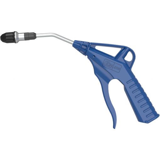 Druckluft- und Flüssigkeitspistole mit Schalldämpfer-Düse, Serie 208 | Druckluftpistolen, Reinigungspistolen
