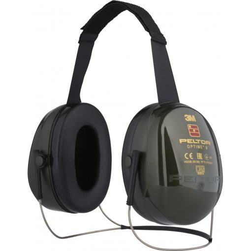 Kapselgehörschutz 3M™ Peltor™ Optime II, H520B, Nackenbügel | Gehörschutz