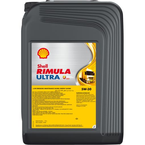 Nfz-Motoröl Shell Rimula Ultra 5W-30 | Nutzfahrzeug-Motoröle