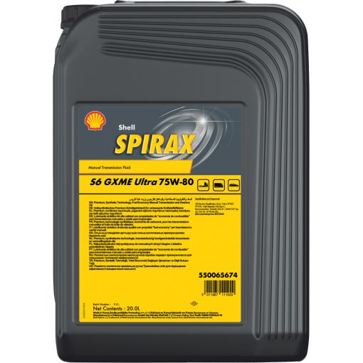 Schaltgetriebeöl Shell Spirax S6 GXME Ultra 75W-80 | Achsöle, Schaltgetriebeöle